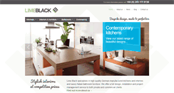 Desktop Screenshot of limeblack.co.uk